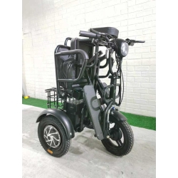 Elektrinis sulankstomas triratis  (ličio jonų 12AH baterija)